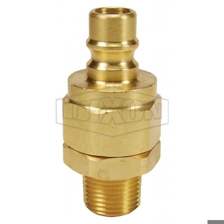 Dixon 1-1/4 in H-STYLE NIPPLE, 1-1/4 in MNPTF V10M10-B